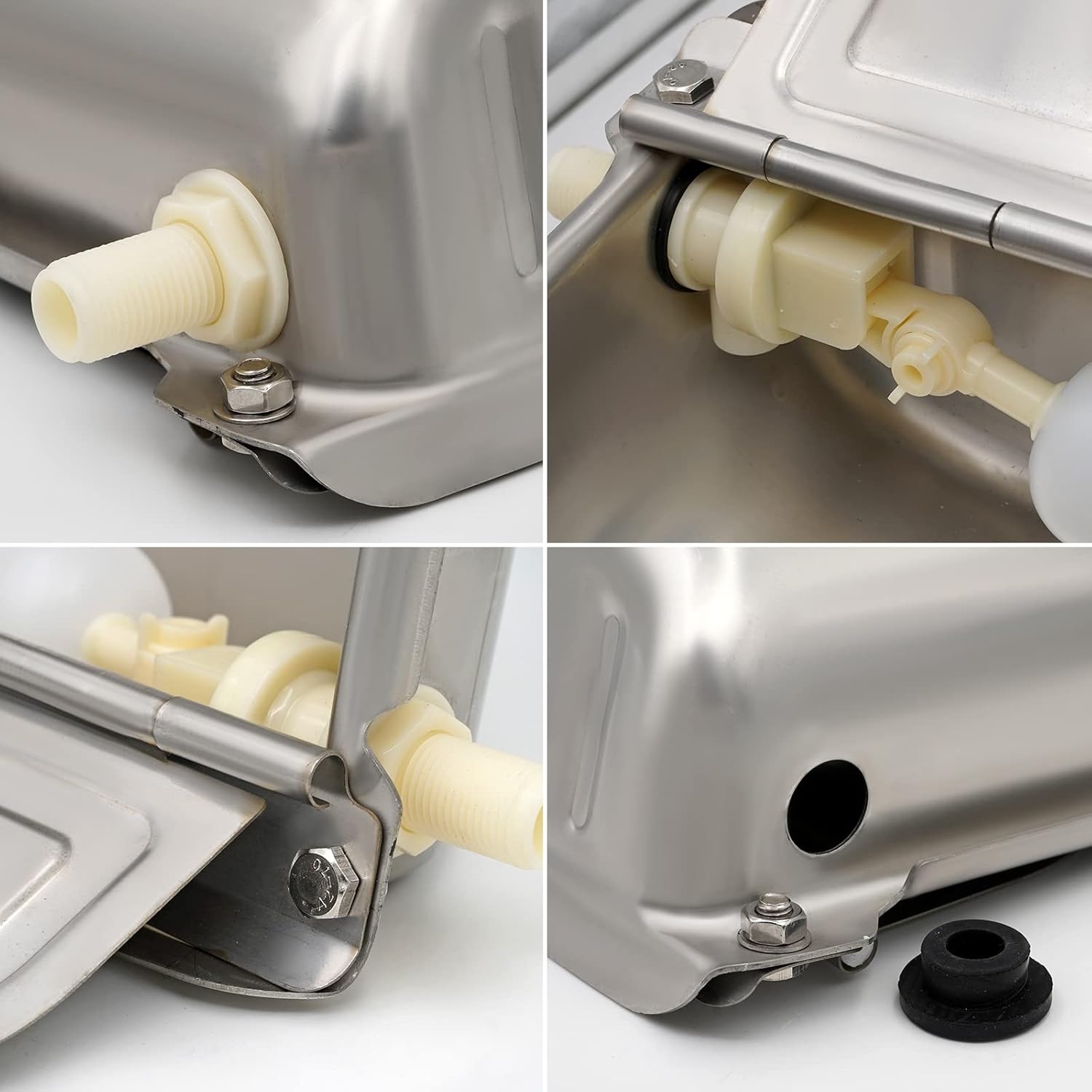 Detalle 2 de MasXirch Stainless Steel Automatic Waterer Bowl