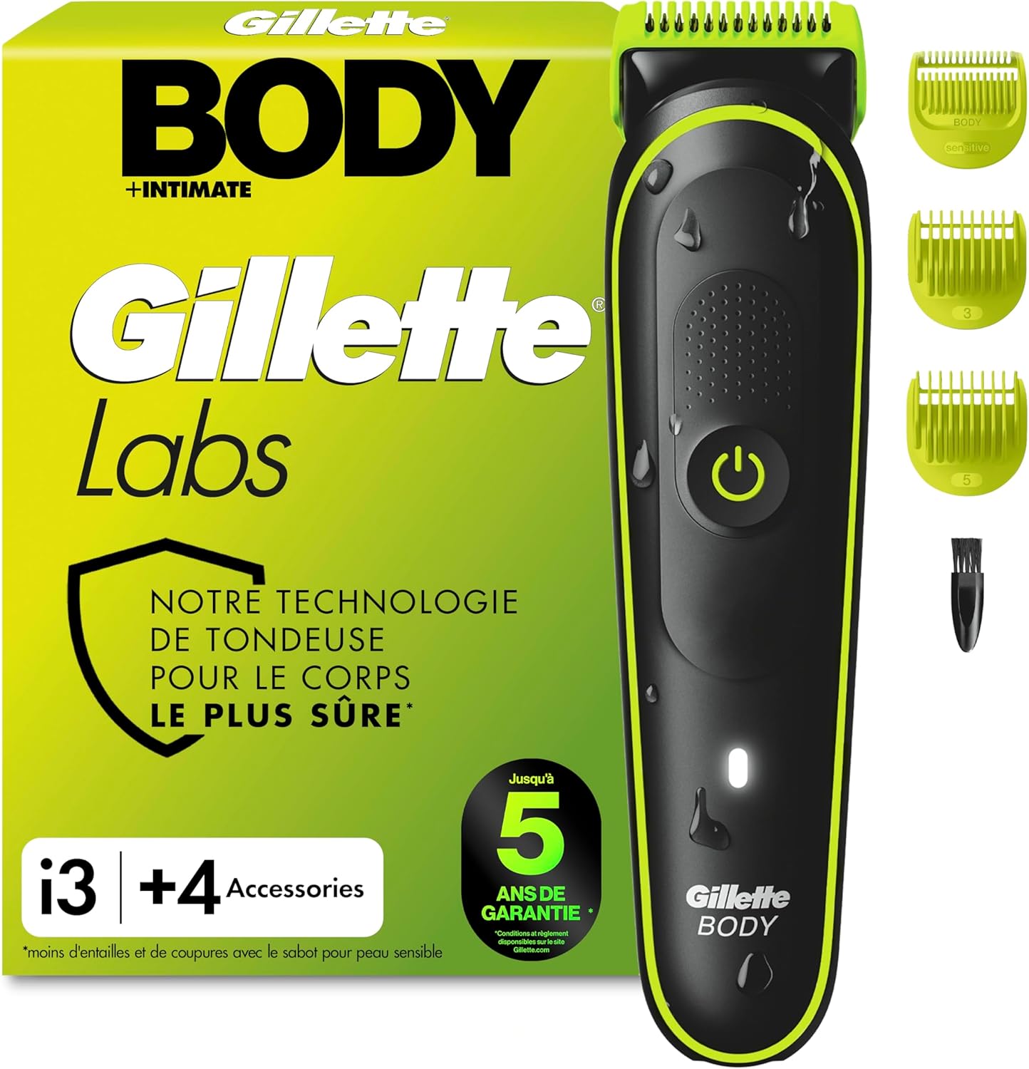 Detalle de Gillette Labs Tondeuse corporelle i3