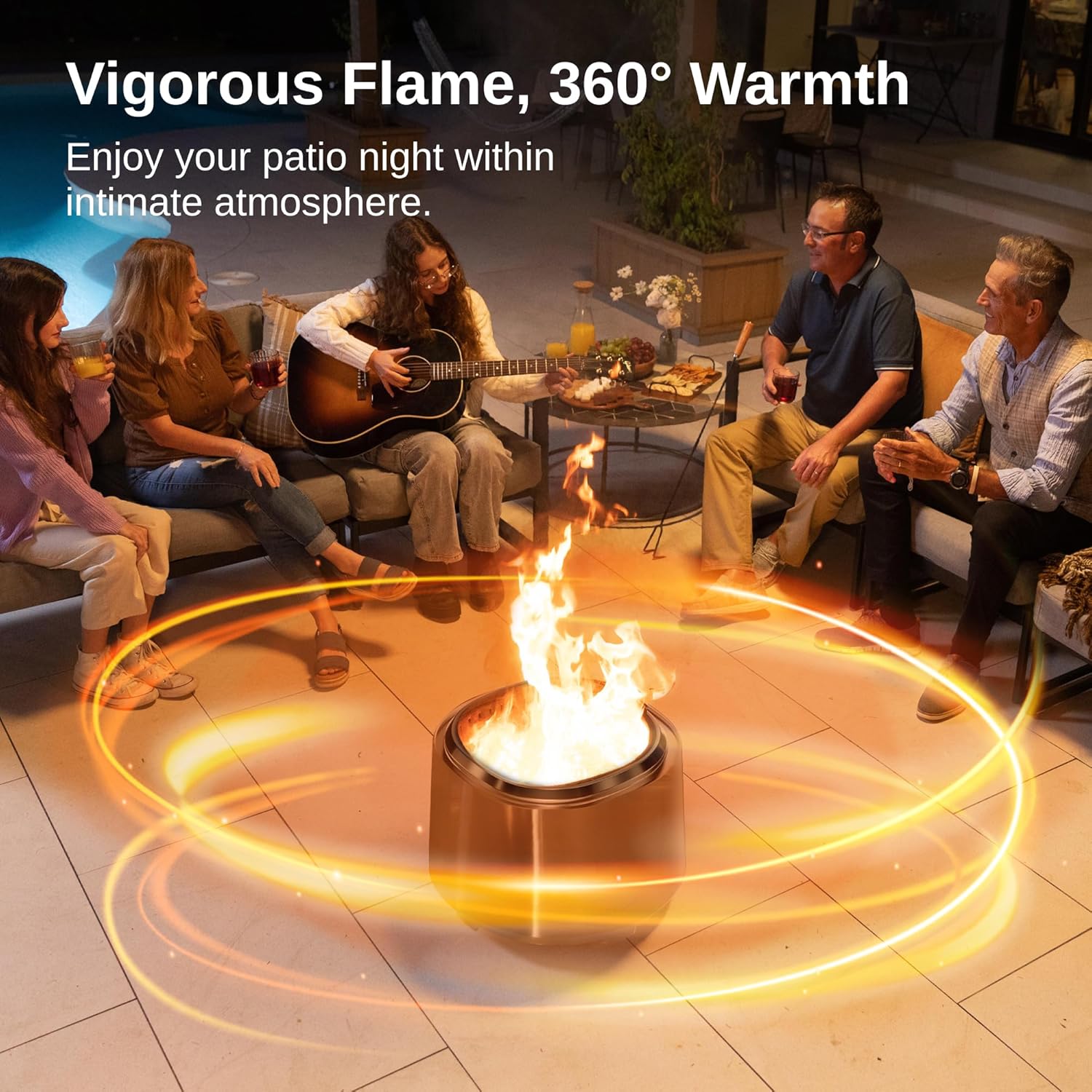 Detalle 2 de EAST OAK Camber Smokeless Fire Pit 21"