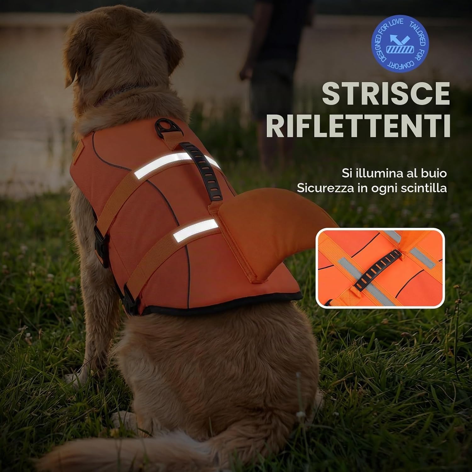 Thumbnail 6 de ASENKU Giubbotto Salvagente per Cani: sicurezza e comfort per ogni nuotata