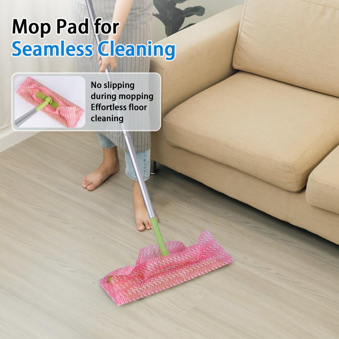 Detalle 2 de AIDEA Cleaning Wipes: Reusable 12x12 Inch Paper Towels for Kitchen, Dish, and More