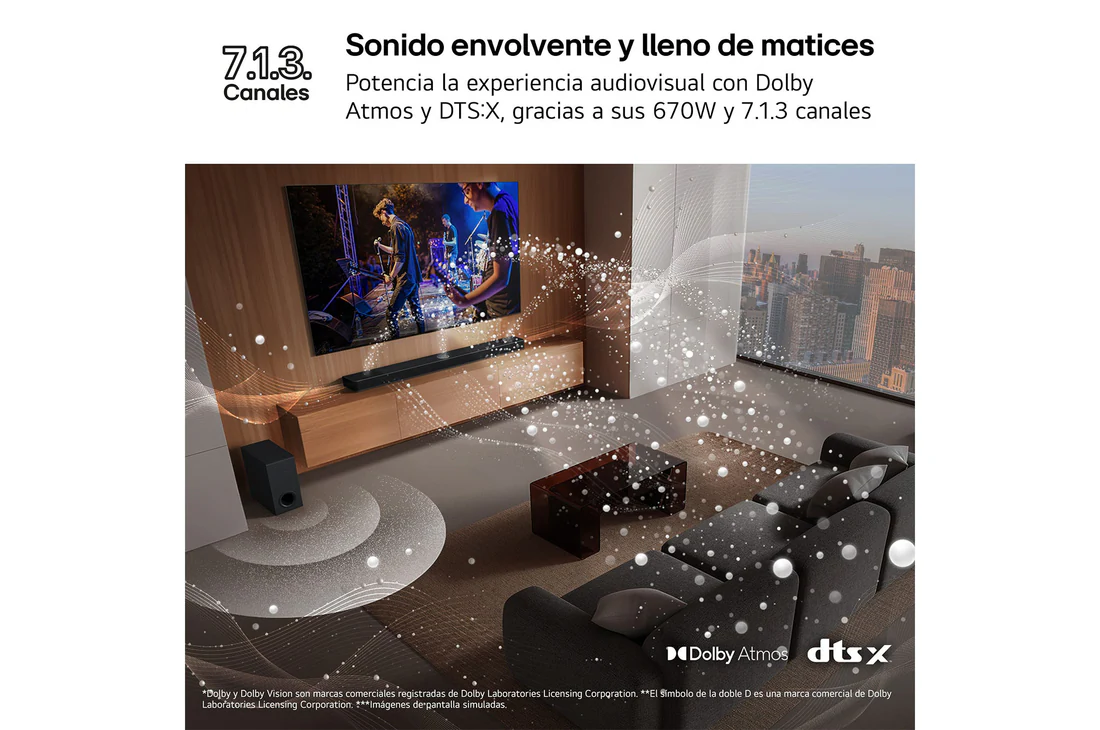 Thumbnail 4 de LG S90TR 670W Barra de Sonido