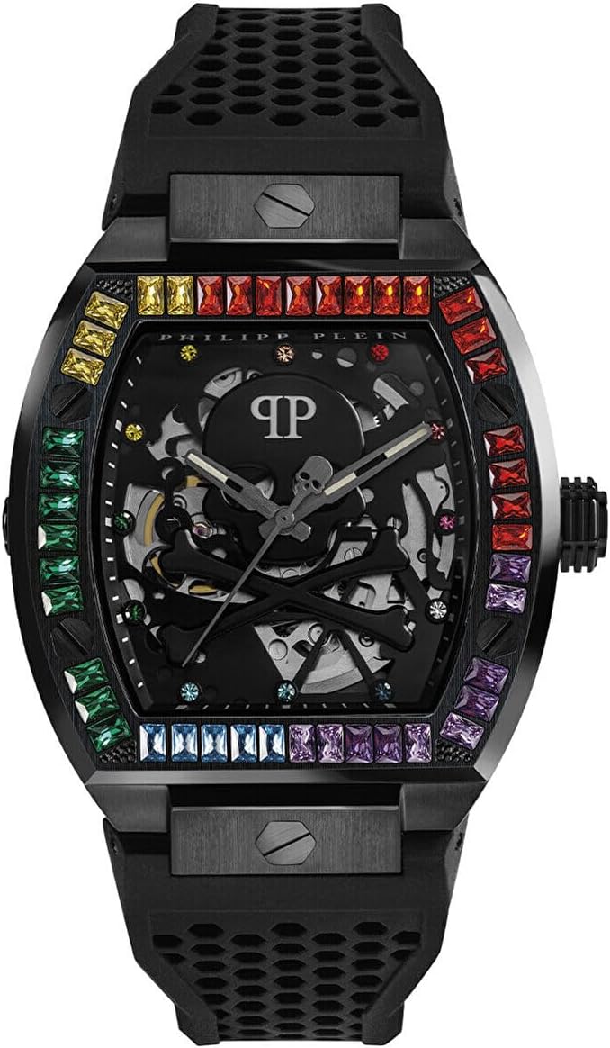 Detalle 2 de Philipp Plein Uhren Analog Automatik 32019792 – Herrenarmbanduhr mit 44-mm-Gehäuse