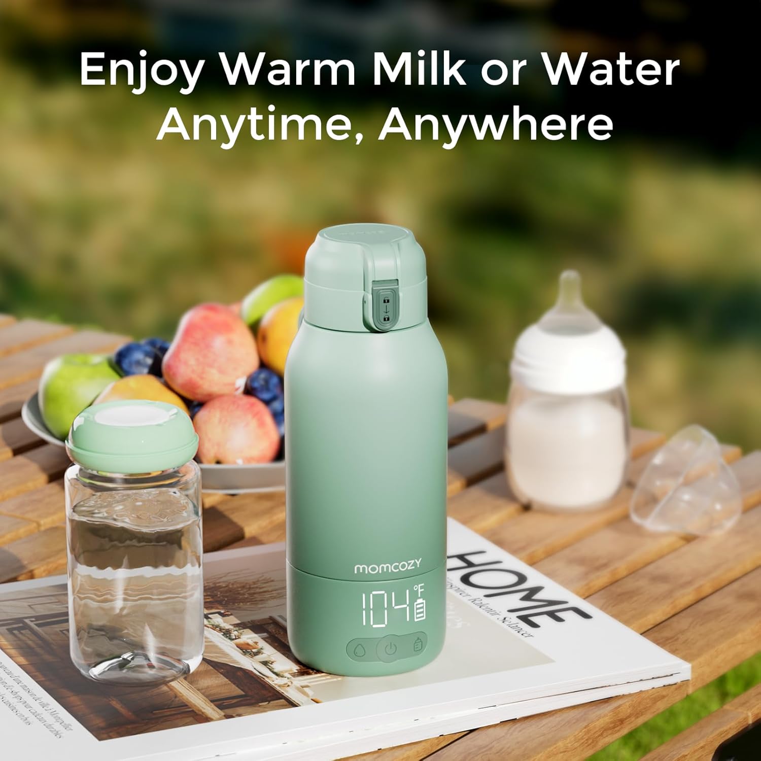 Detalle 2 de Momcozy Portable Milk Warmer 17 oz bottle warmer