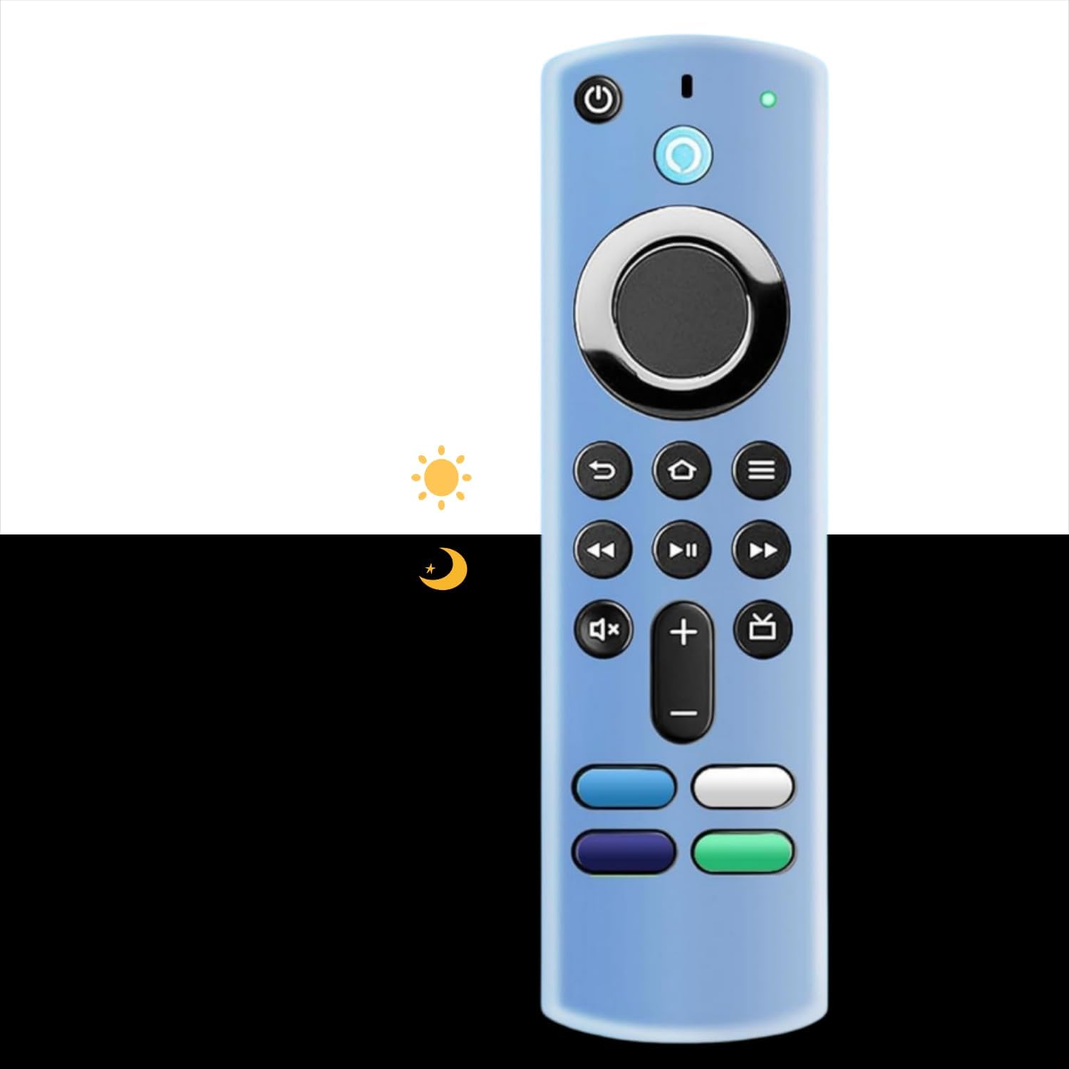 Thumbnail 5 de Avtbeisty Remote Cover Compatible with 3rd Gen Voice Remote (2021) – anti-slip silicone case with lanyard