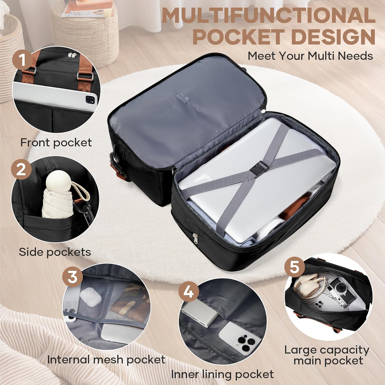 Thumbnail 4 de Ryanair Underseat Cabin Bag 40x30x20