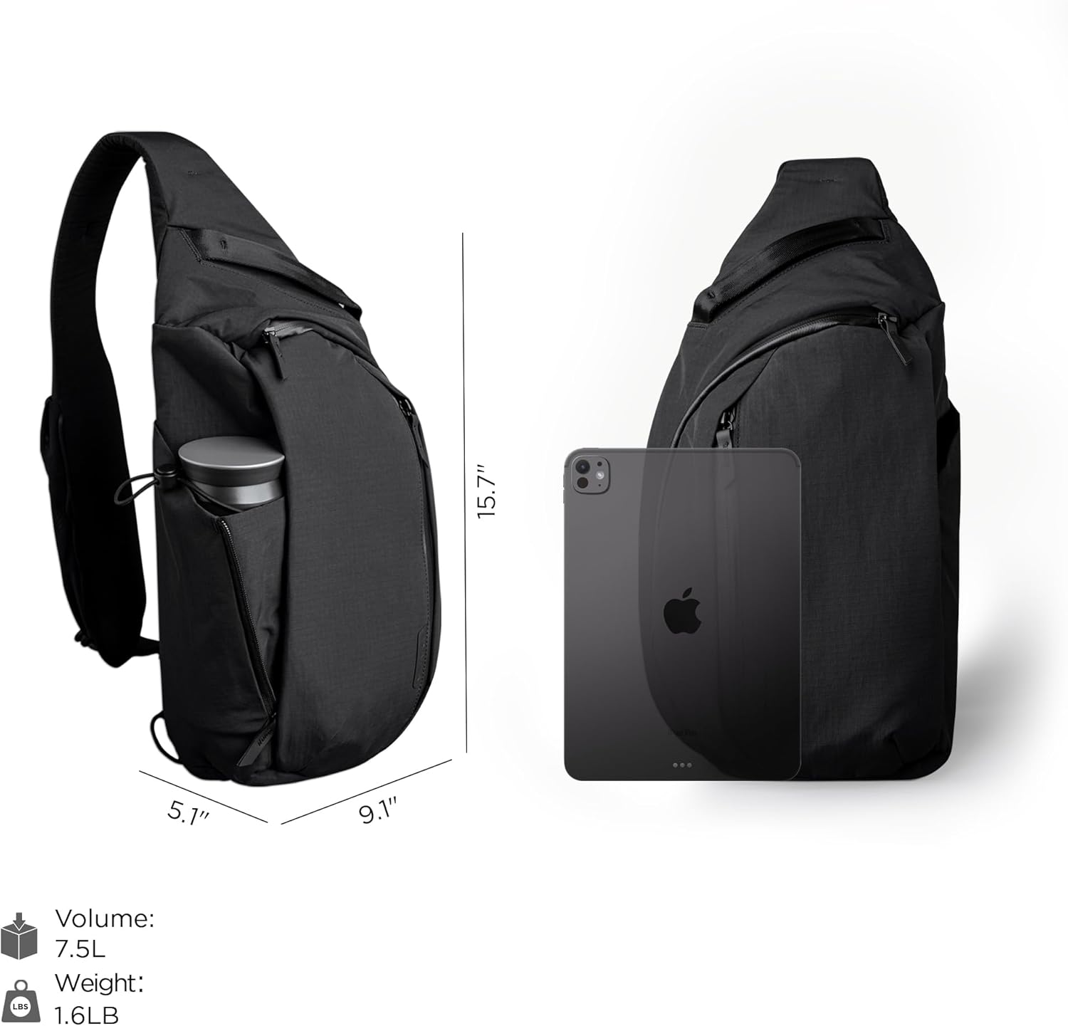 Thumbnail 3 de ALPAKA Metro Crossbody Sling Bag 7,5L – Kompakte Ein-Schulter-Tasche für den Alltag