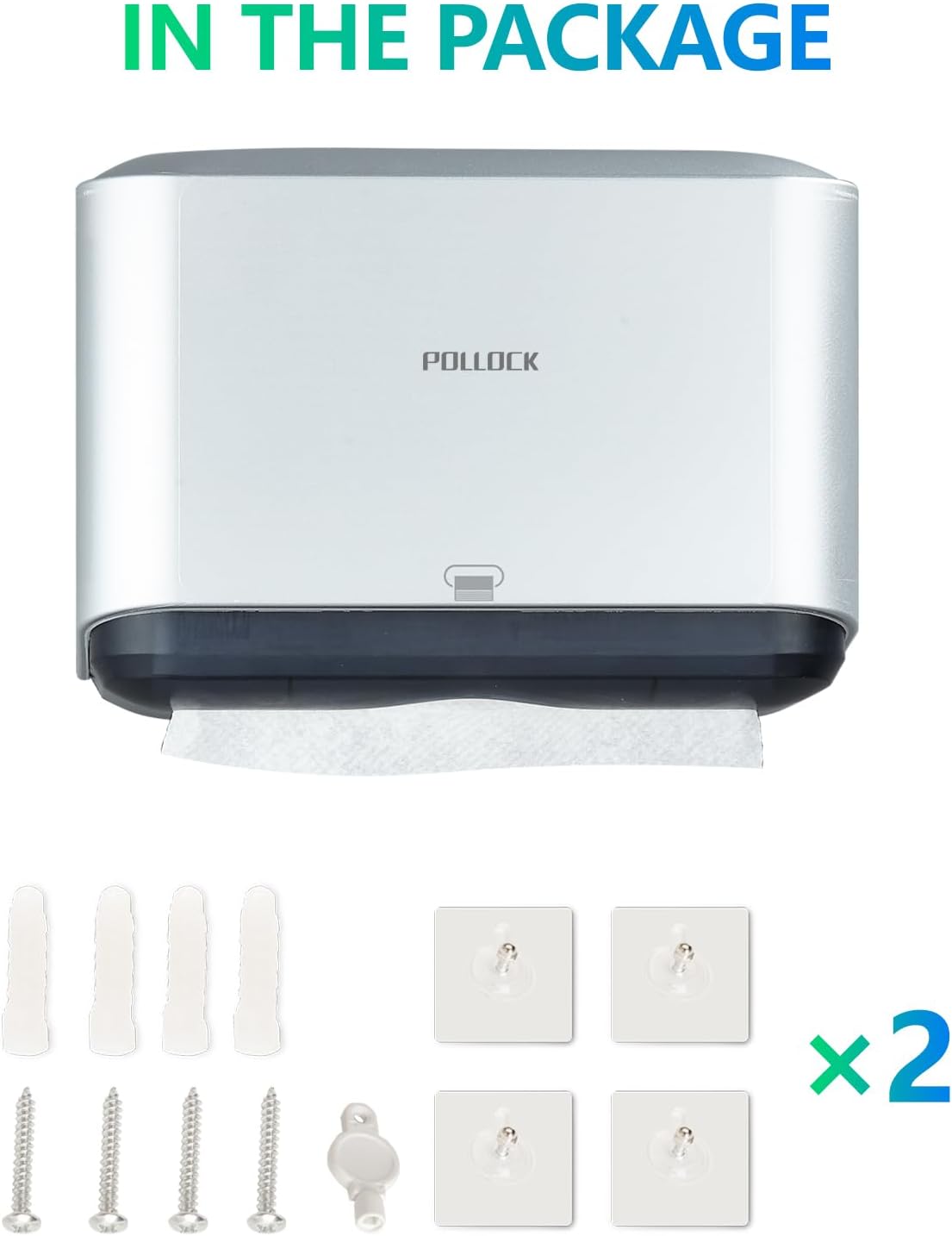 Thumbnail 5 de Commercial Paper Towel Dispenser Holder 200pcs 🧻