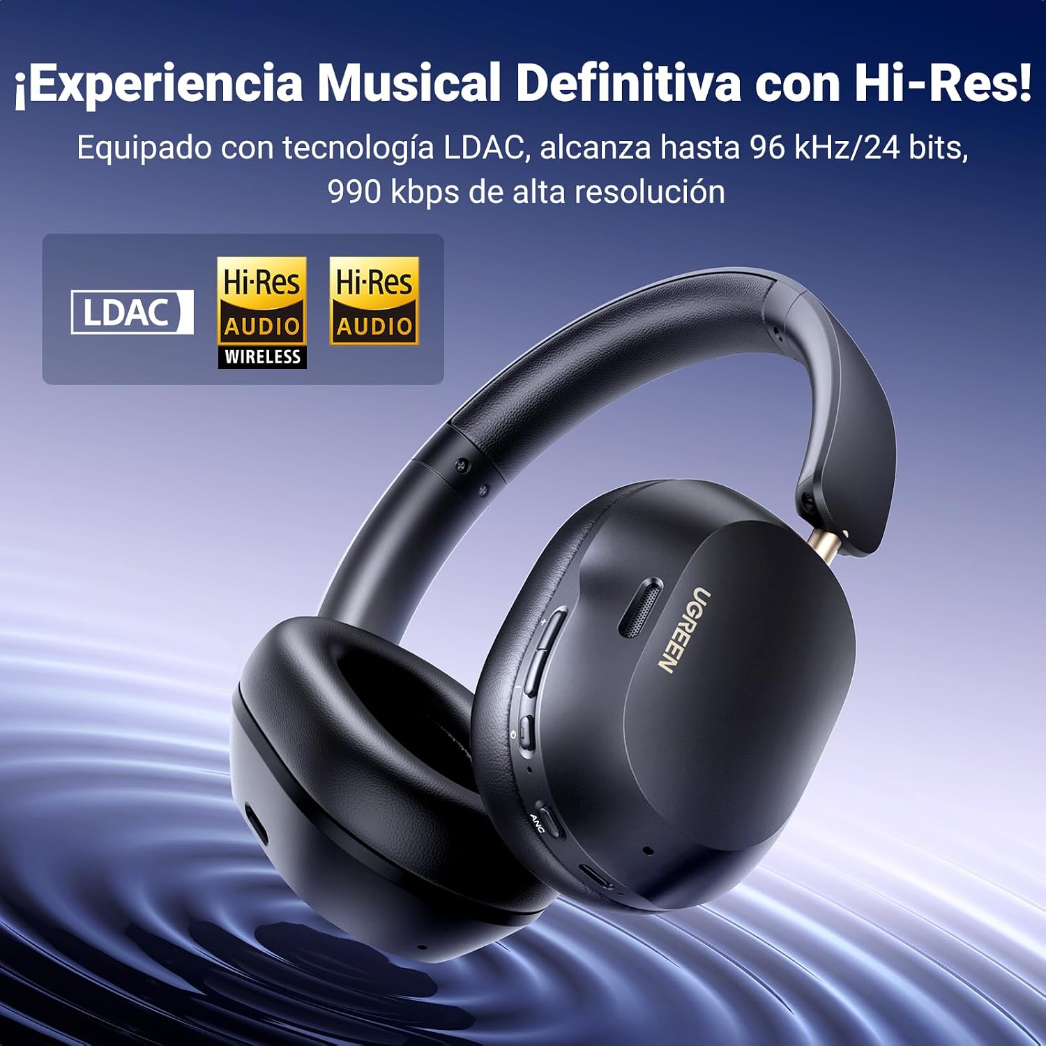 Detalle 2 de UGREEN HiTune Max5c Auriculares ANC 75 h