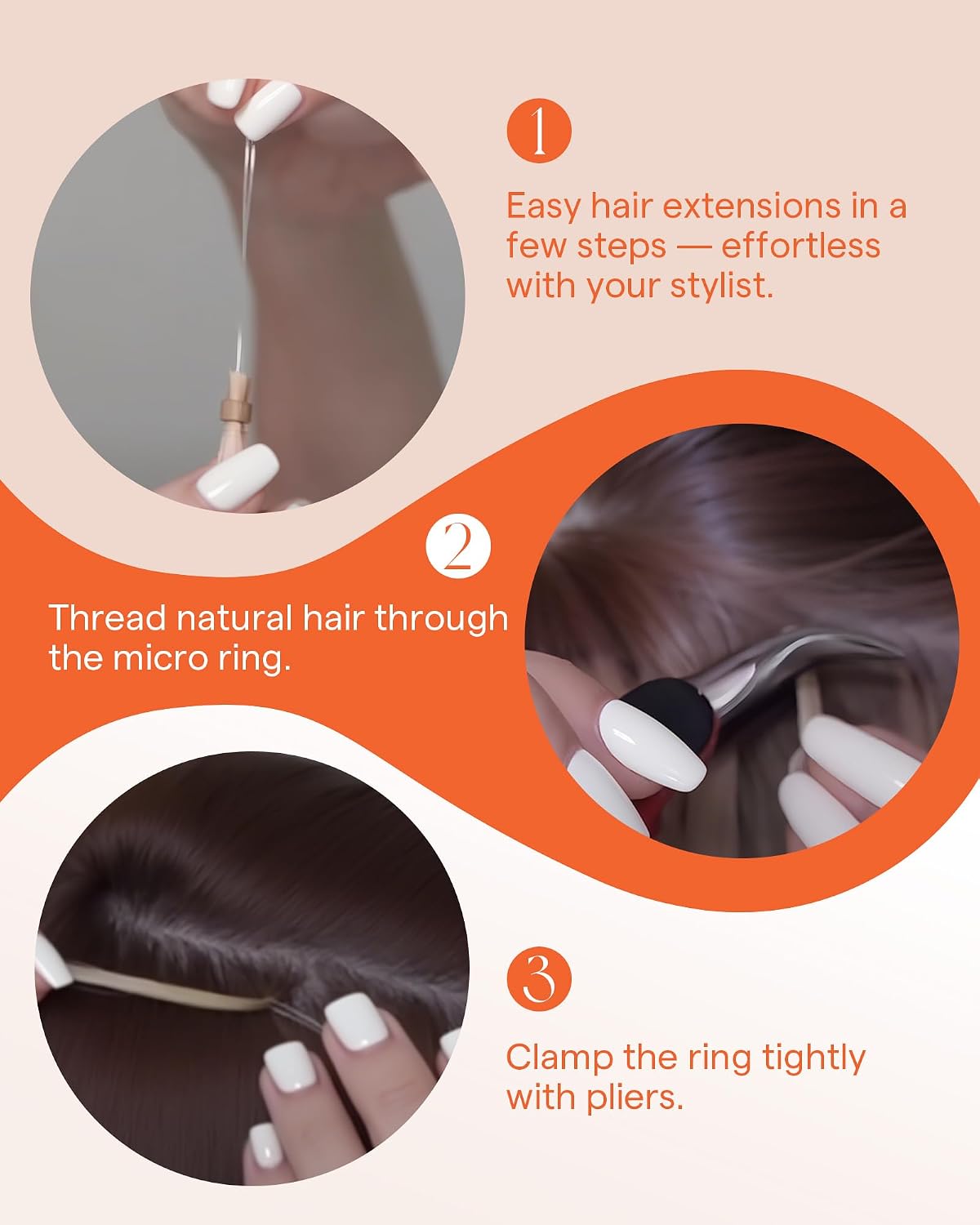 Thumbnail 6 de Sunny Hair Micro Link Hair Extensions 18inch 💇♀