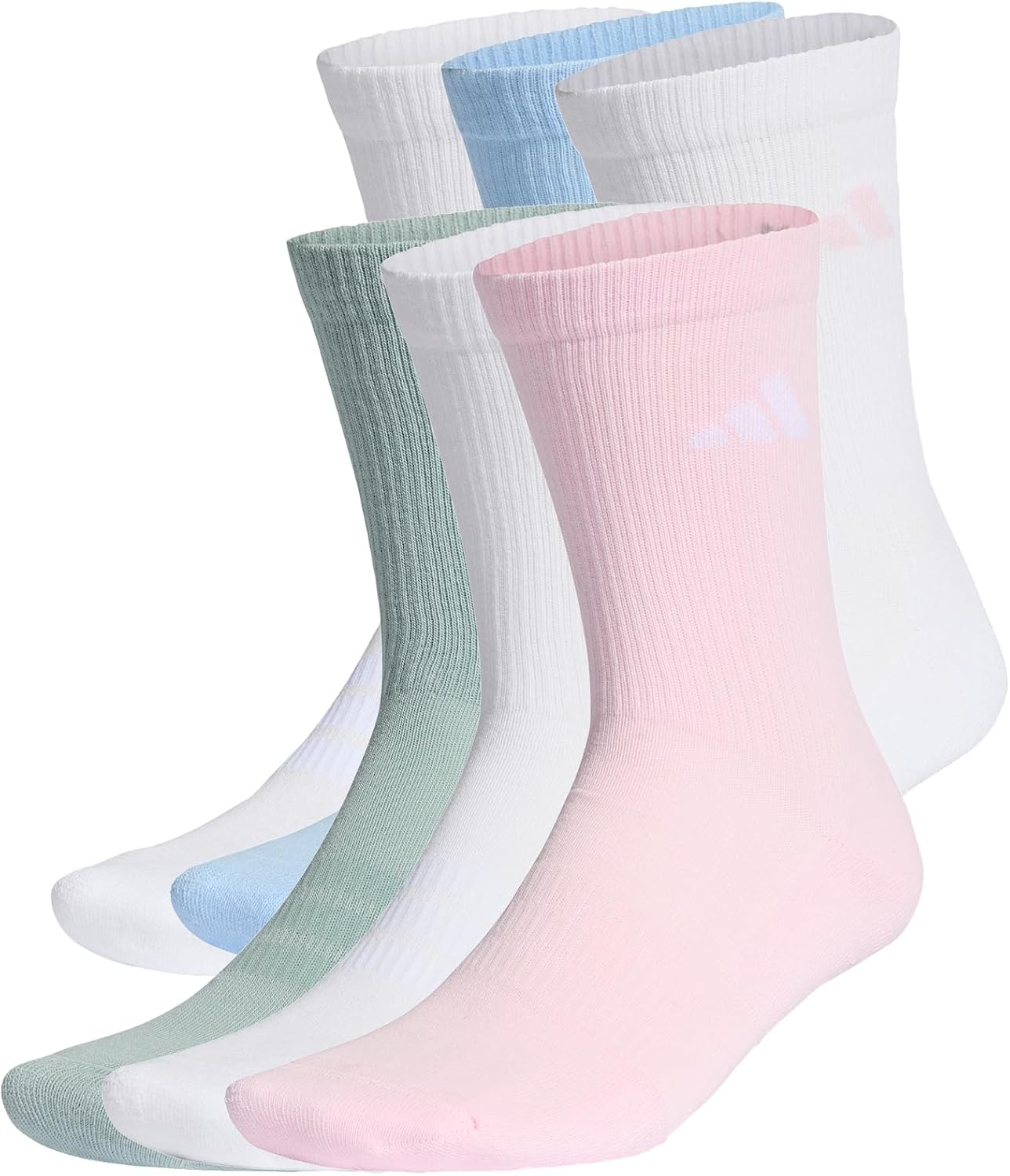 Thumbnail 4 de adidas Unisex Cushioned Crew Socks 6 Pair Pack — comfortable everyday cushioning