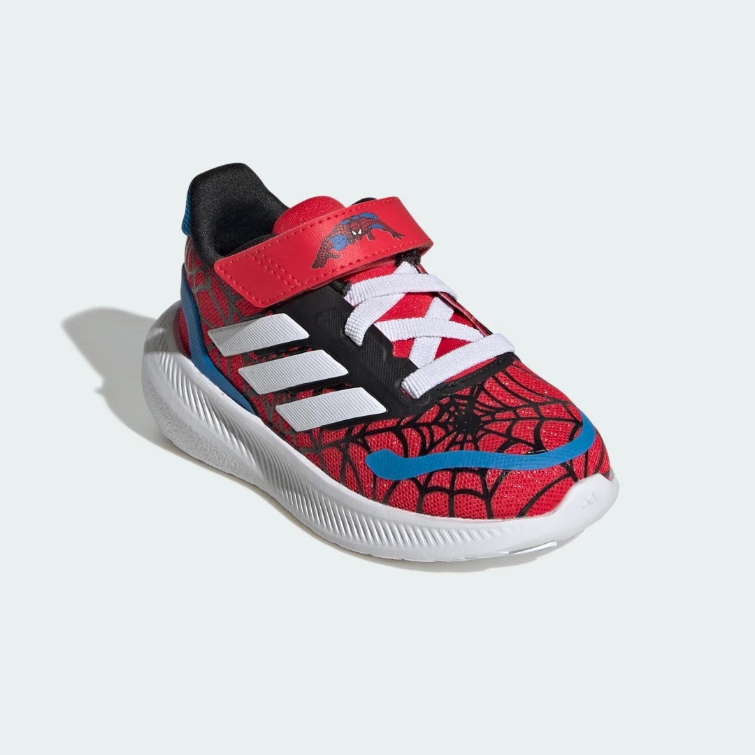 Detalle 2 de Zapatilla Runfalcon 3.0 Adidas Marvel Spider-Man (Bebé) – rojo, para primeros pasos con estilo
