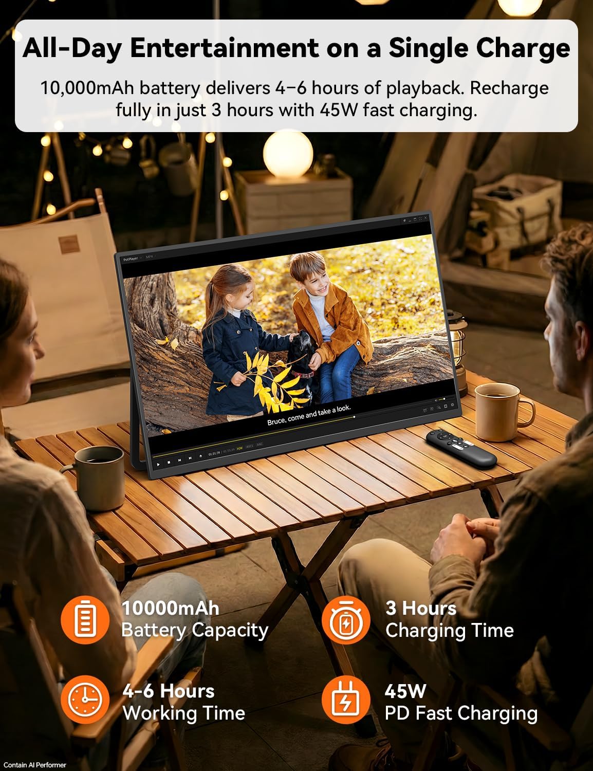 Detalle 2 de Portable Smart TV 23.8-inch