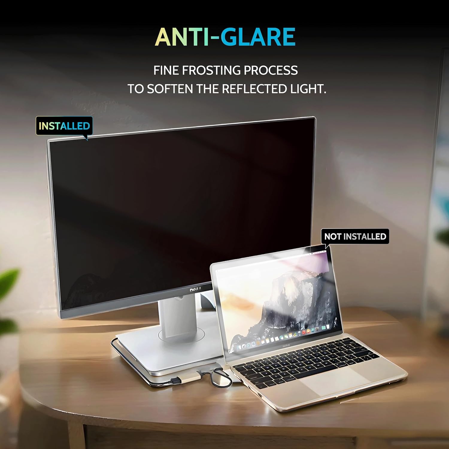 Thumbnail 4 de Peslv 24 Inch Privacy Screen for Monitor