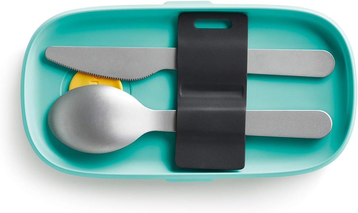 Thumbnail 3 de Lékué Juego de cubiertos Basics to go, acero inoxidable 🍽