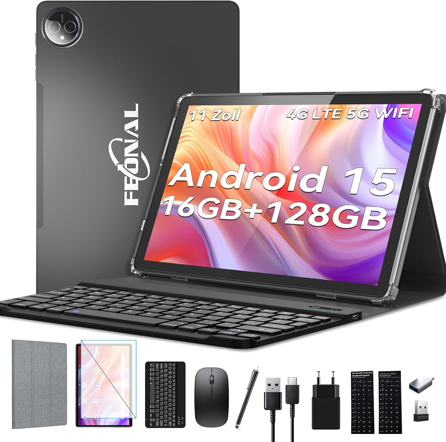 Detalle de Android-Tablet 11 Zoll Android 15 16GB