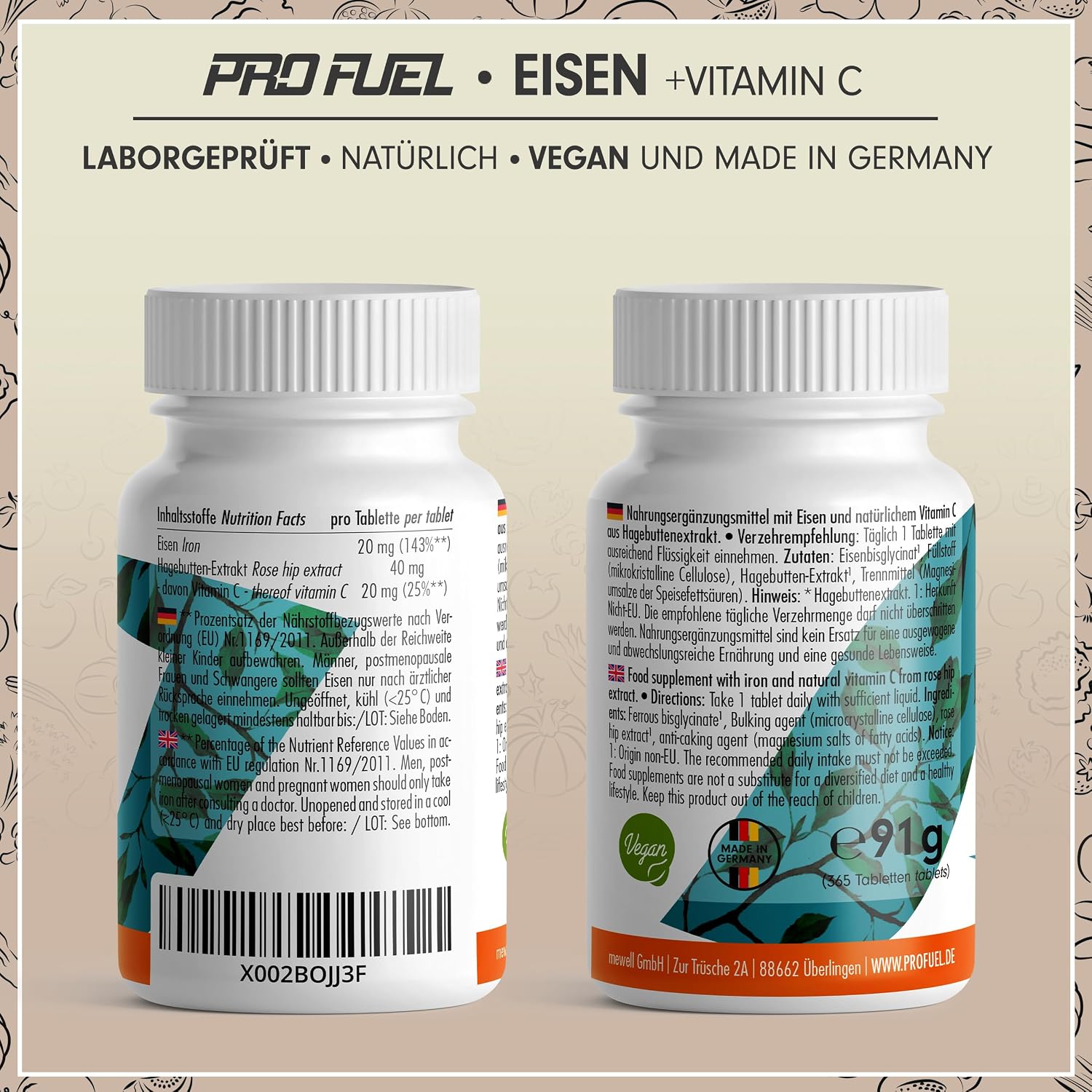 Thumbnail 5 de Eisentabletten hochdosiert 365× 20 mg 💊