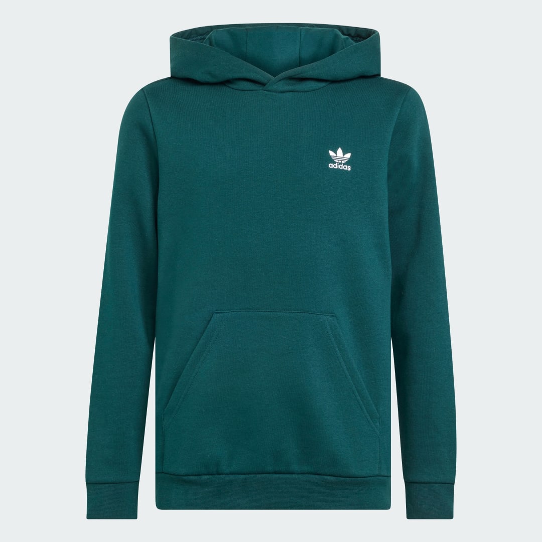 Detalle 2 de Sudadera con capucha Adidas verde: cómoda, casual y perfecta para el día a día