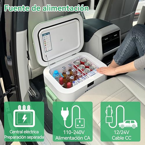 Thumbnail 3 de BINGI Nevera Portátil Eléctrica 22L: frigorífico y congelador compacto para coche, camping y casa