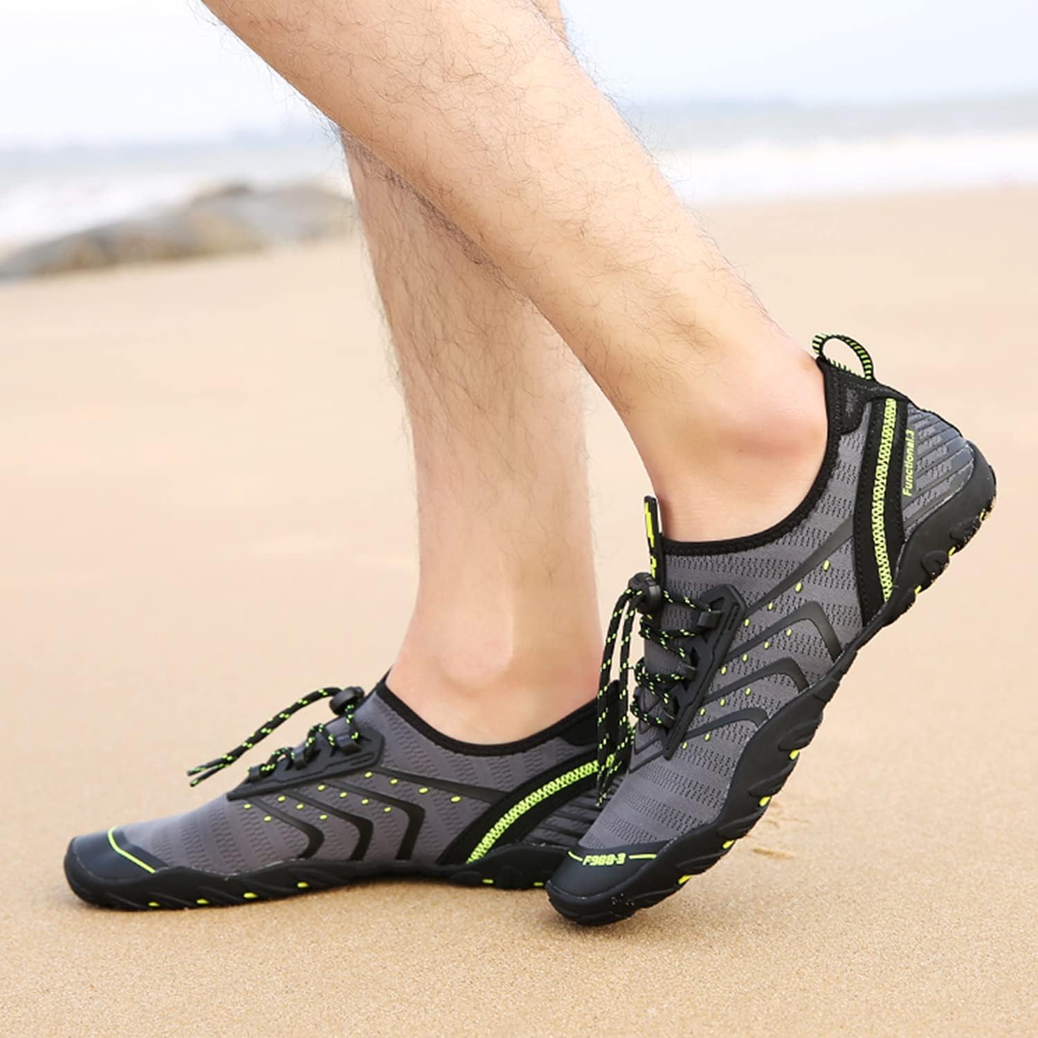 Detalle de SAGUARO Water Shoes for Men & Women – Lightweight Quick-Drying Aqua Shoes with Anti-Slip Sole