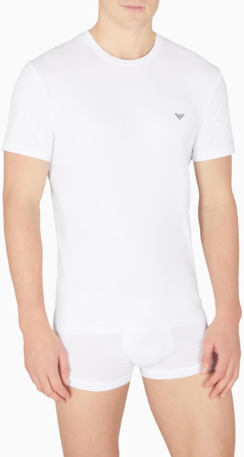 Thumbnail 1 de Emporio Armani Crew Neck T-Shirt Maglietta Girocollo Uomo (Pacco da 1) – stile, comfort e versatilità