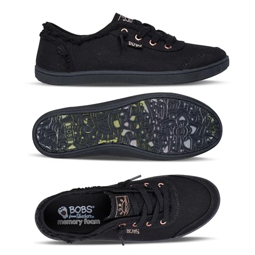 Thumbnail 6 de Skechers Women's Bobs B Cute Trainer (Black, 6 UK) – Everyday Slip-On Comfort