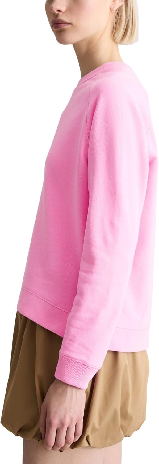 Detalle de Marc O'Polo Denim Damen Sweatshirt aus Bio-Baumwolle mit Raglanärmeln