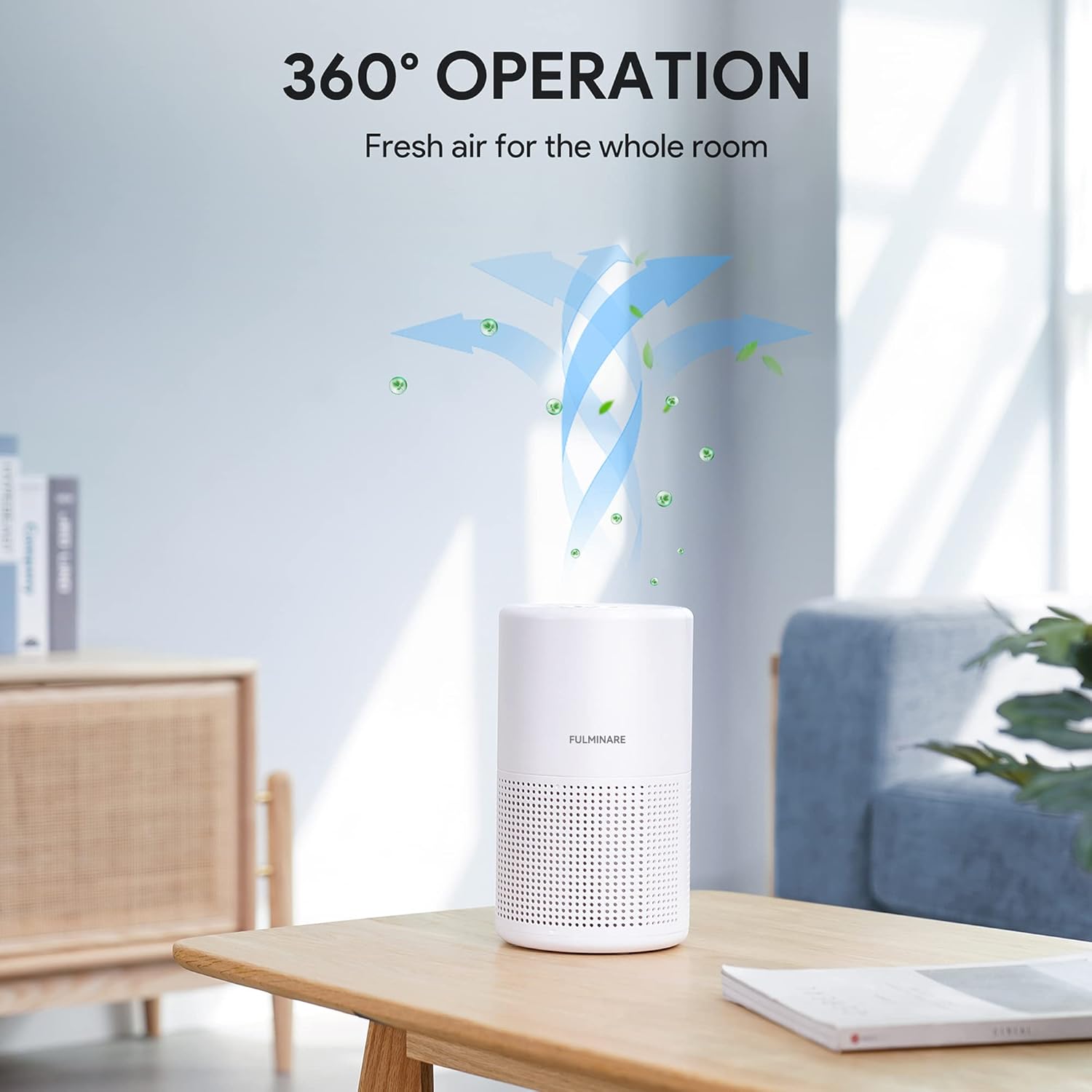 Detalle 2 de FULMINARE H13 True HEPA Bedroom Air Purifier