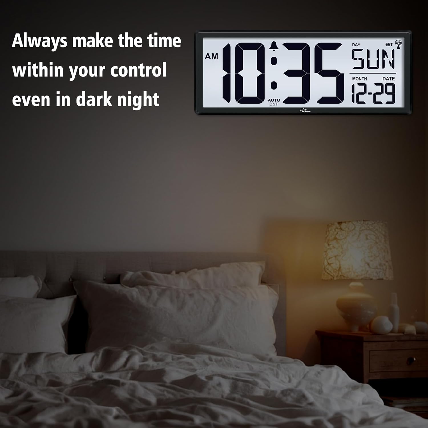 Thumbnail 6 de WallarGe Digital Wall Clock 14.5-inch