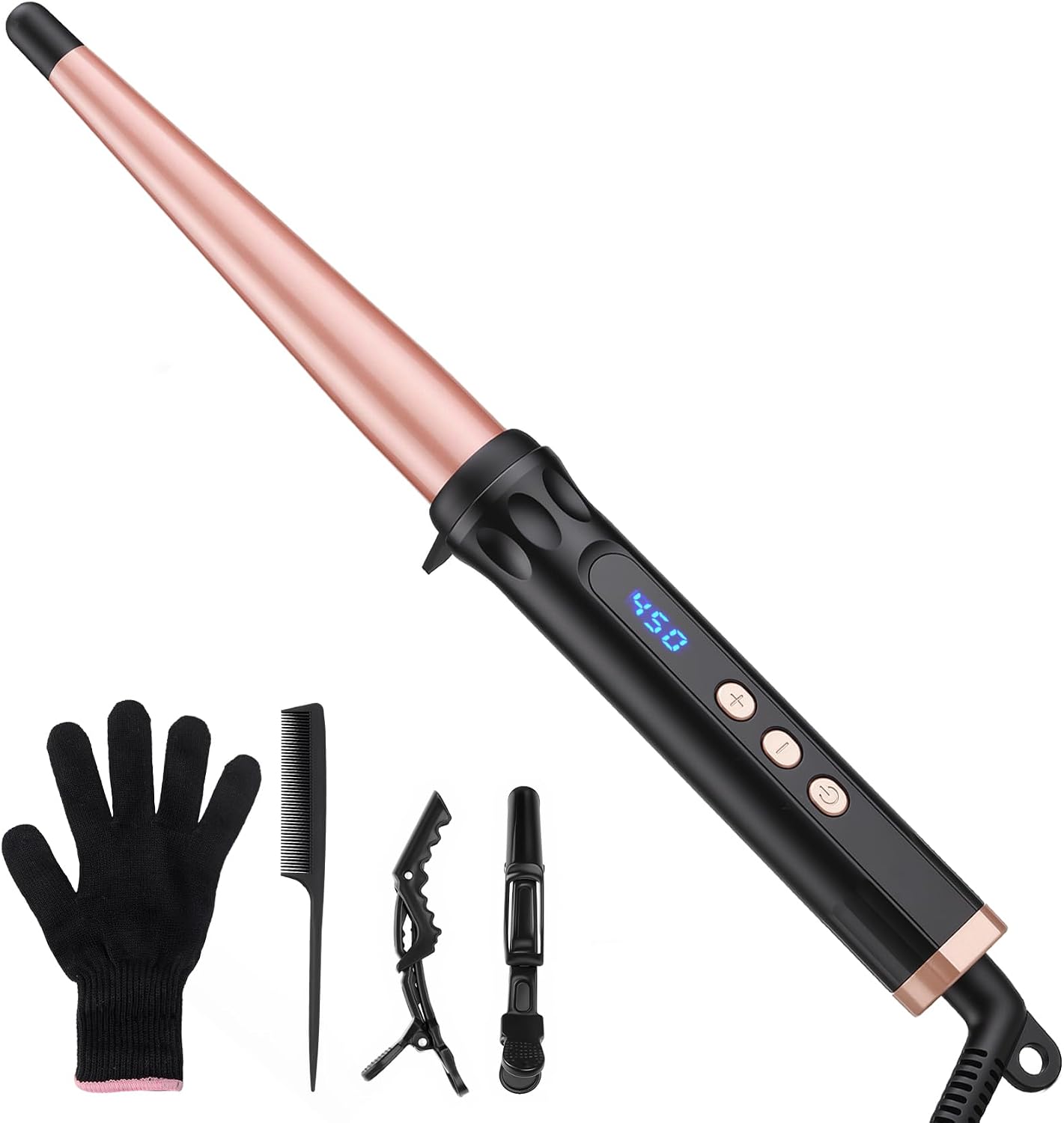 Hair Curler Wand 13–25mm Ceramic