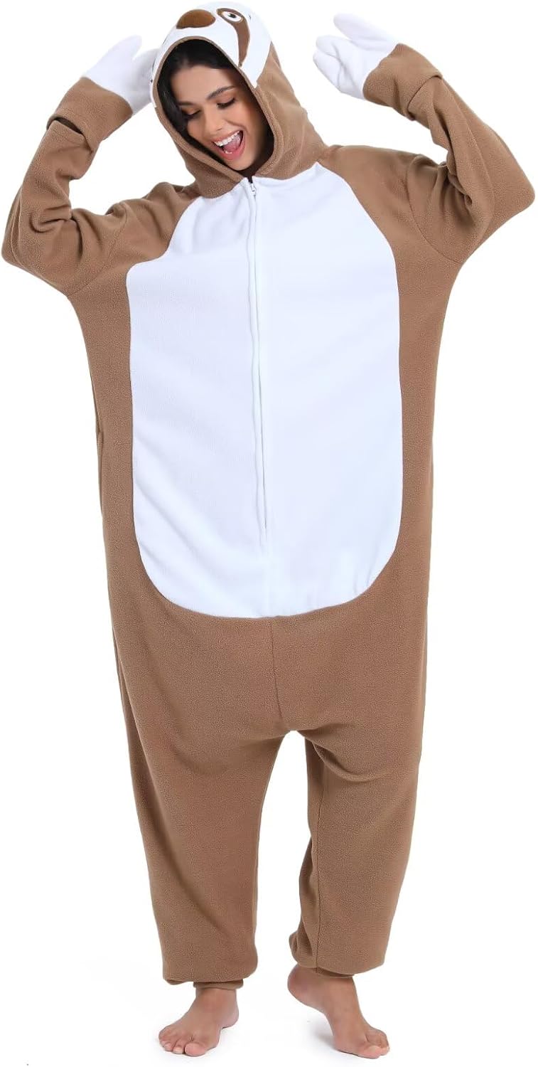 Thumbnail 1 de LBJR Tier Onesie Jumpsuit für Erwachsene – Karneval-, Halloween- und Cosplay-Schlafanzug