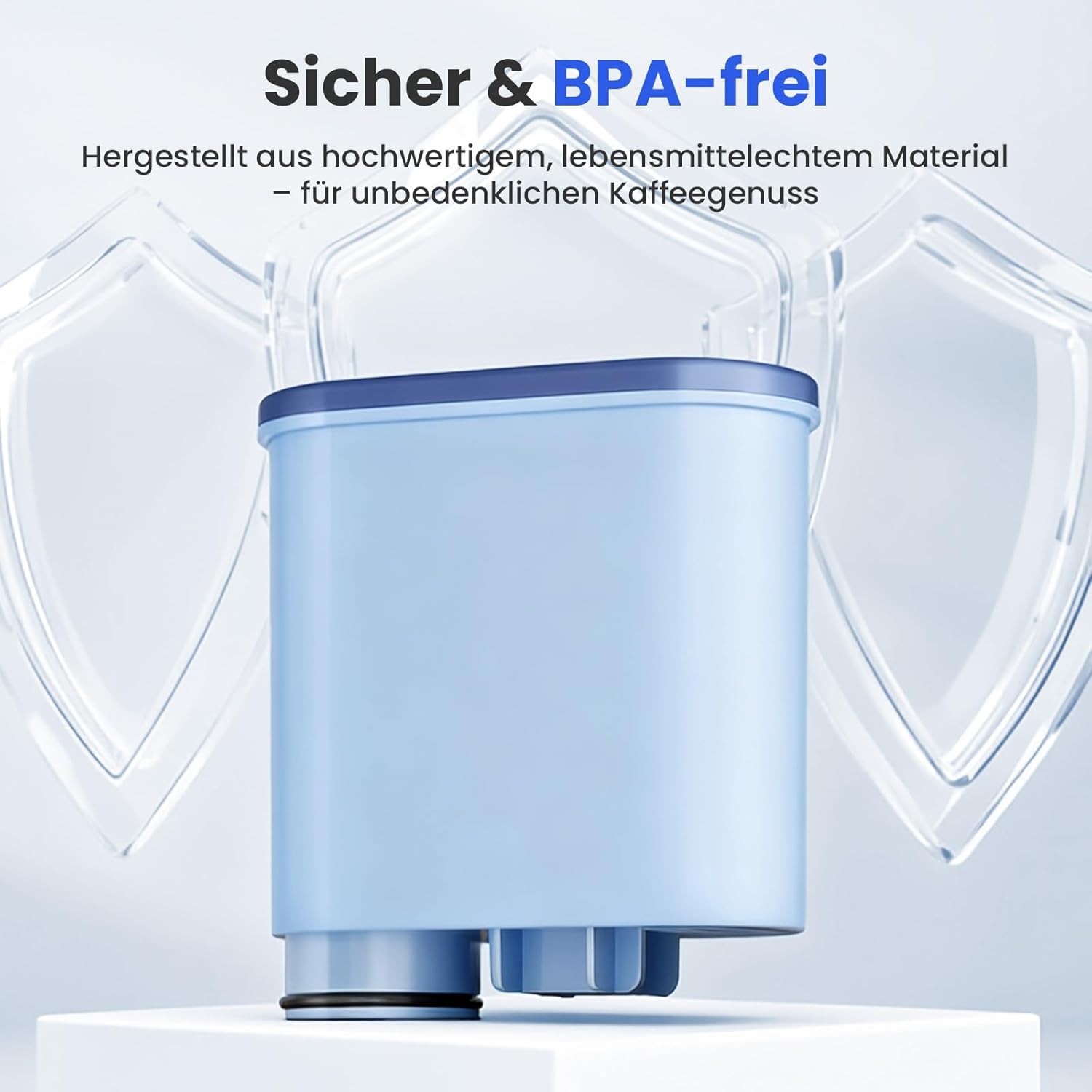 Detalle de Molifal Wasserfilter für Philips AquaClean CA6903/10, CA6903/22 – 6er-Pack Filterpatronen
