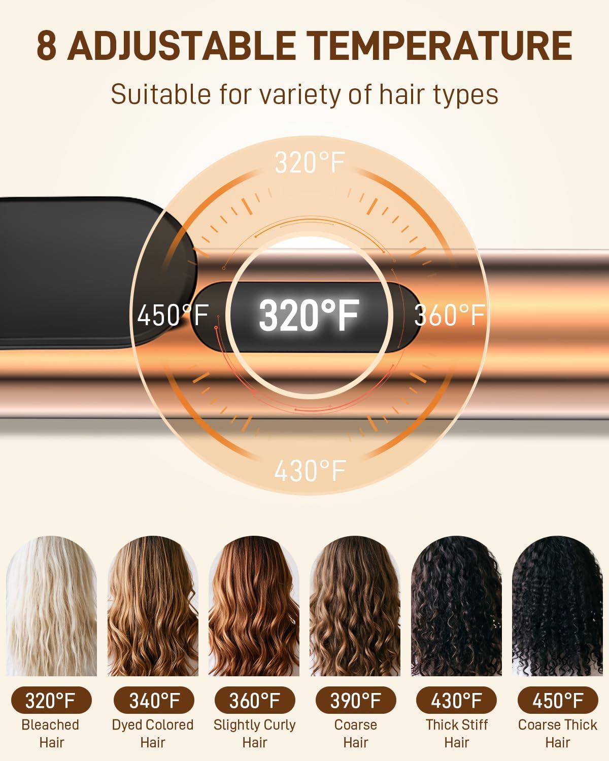 Thumbnail 2 de MESCOMB Curling Iron 1.5-Inch Barrel