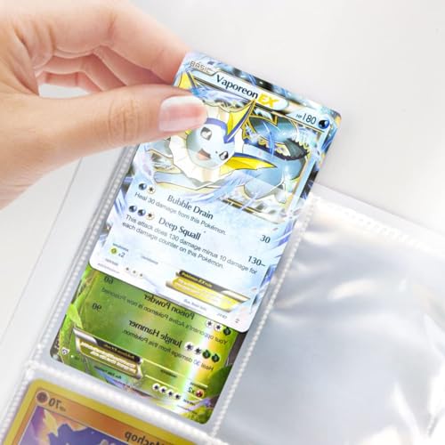 Detalle de Album per Carte Pokemon cozviao — Raccoglitore 240 carte, 30 pagine in PP resistente