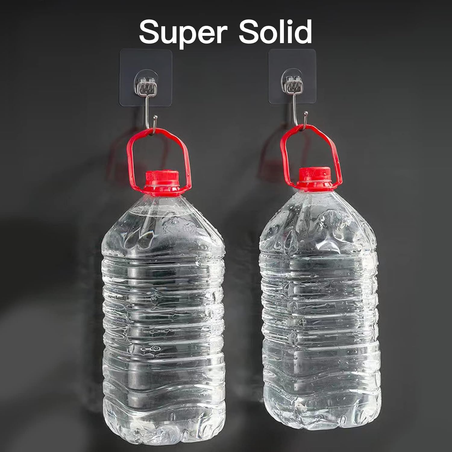 Thumbnail 3 de Latoxcaa Ganchos Autoadhesivos Extra Fuertes 20kg Transparentes 30 unidades 🪝