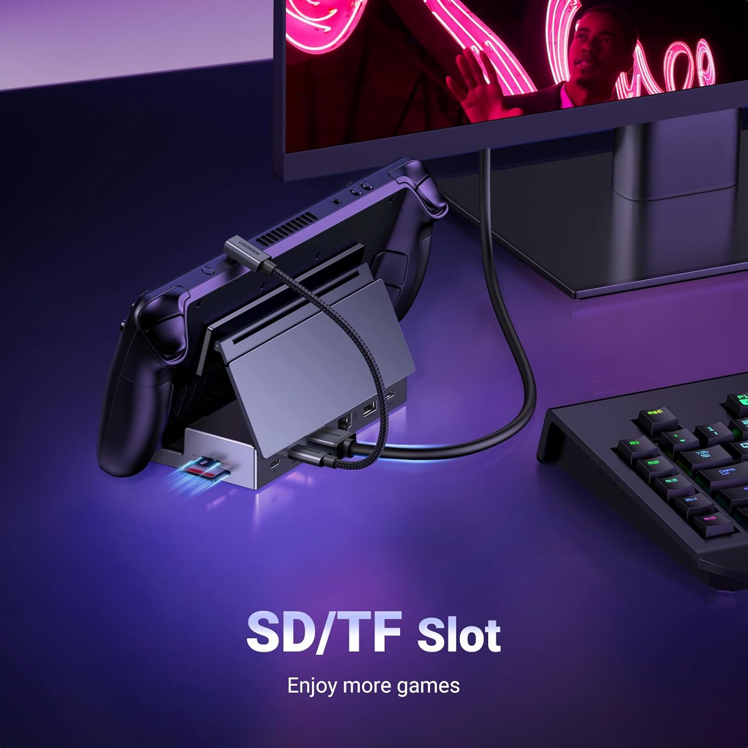 Thumbnail 6 de UGREEN Steam Deck Dock 9-in-1 USB-C Docking Station