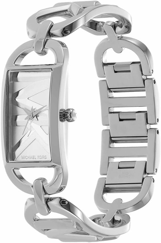 Thumbnail 2 de Michael Kors Orologio Empire da donna in acciaio inox, cassa rettangolare e movimento al quarzo