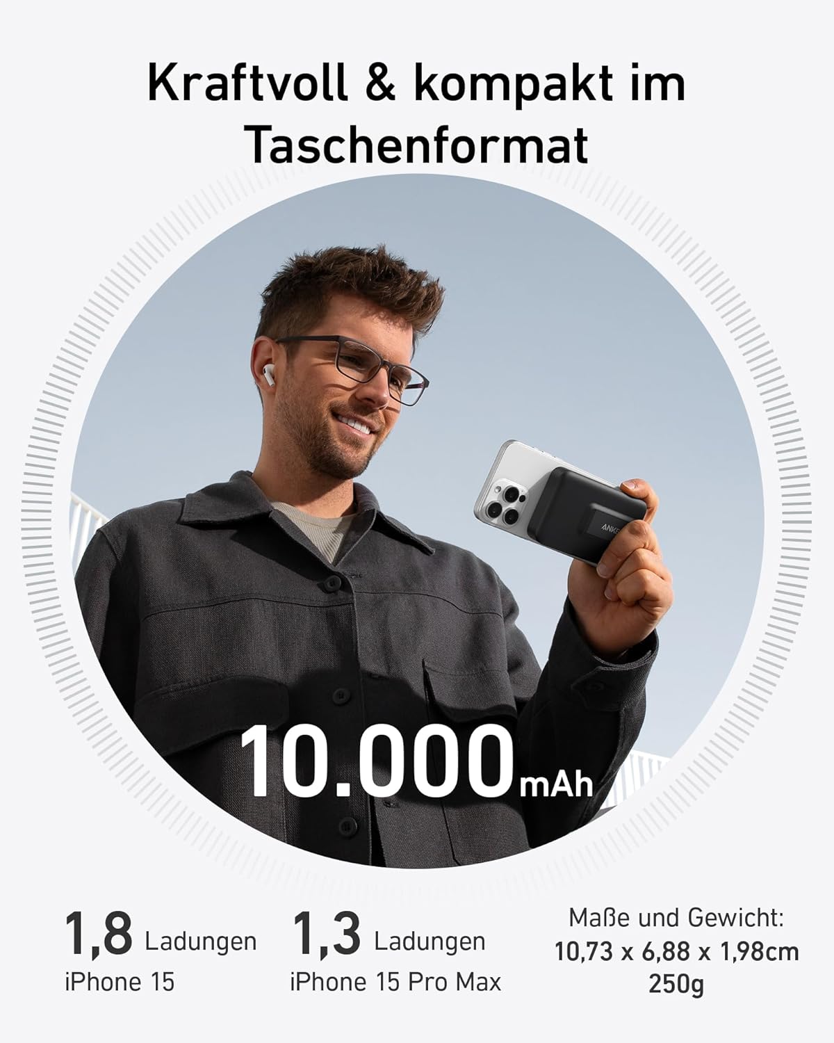 Thumbnail 3 de Anker MagGo Powerbank 10.000mAh