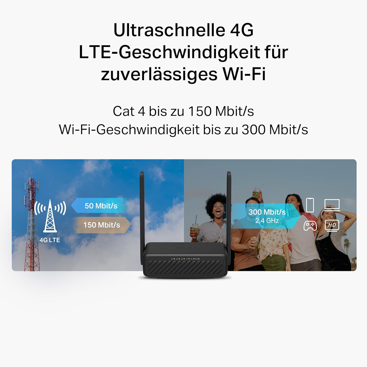 Thumbnail 6 de Mercusys MB113-4G LTE Router