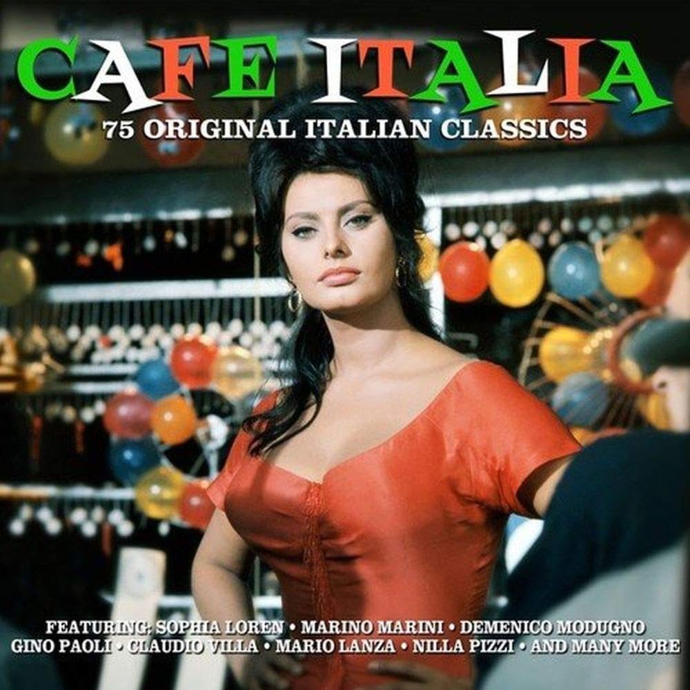 Detalle de オムニバス『Cafe Italia』CD|複数アーティストを収録したコンピレーション