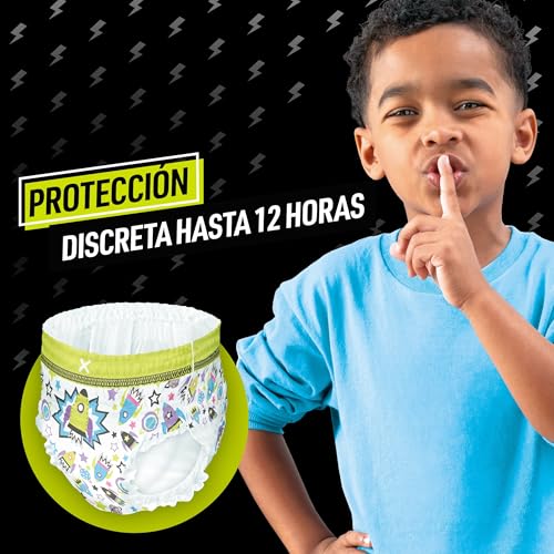 Thumbnail 4 de Dodot Pañal-Braguita Ninjamas Talla 8-12 años (27-43 kg) — Noche con Protección Antifugas