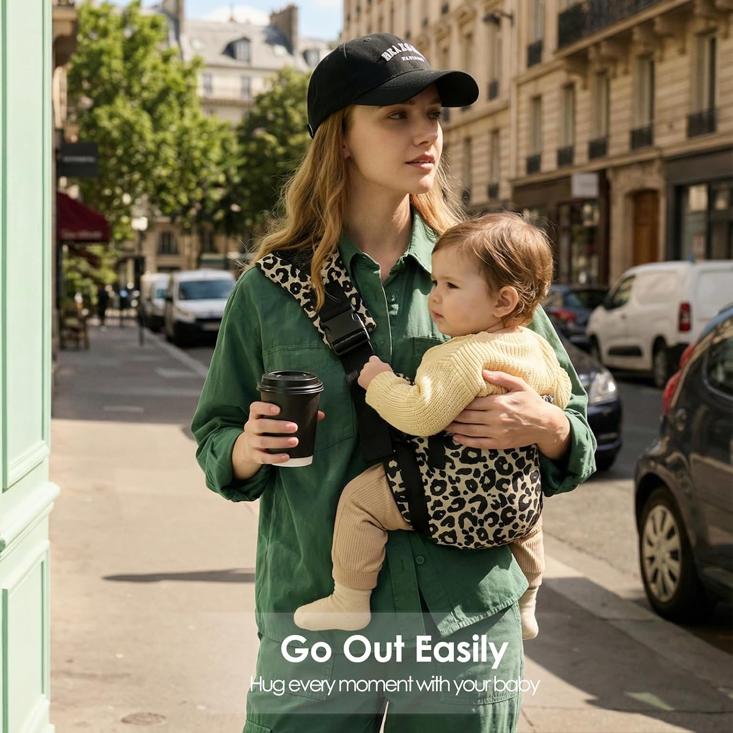 Thumbnail 2 de Shiaon Baby Sling Carrier 8–40 lb
