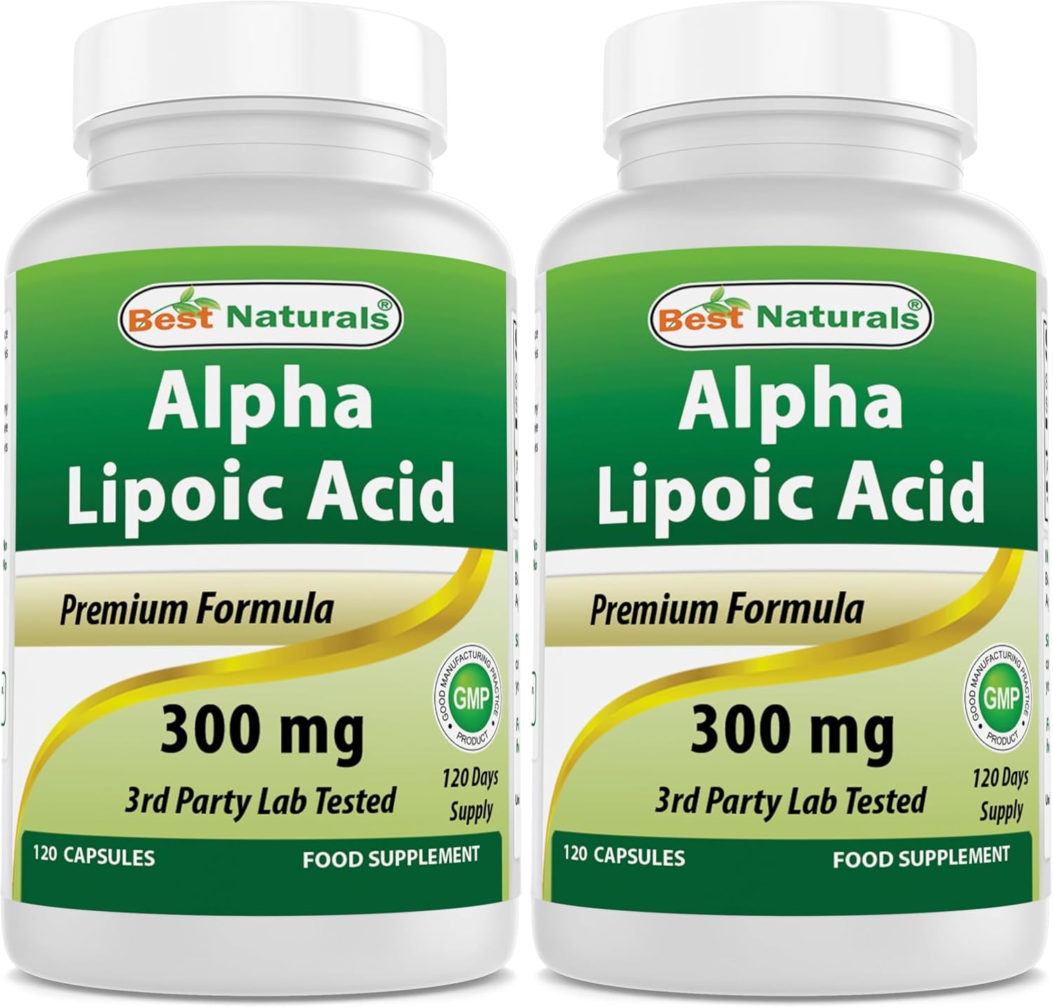 Thumbnail 6 de Best Naturals Alpha Lipoic Acid Capsules 300 mg