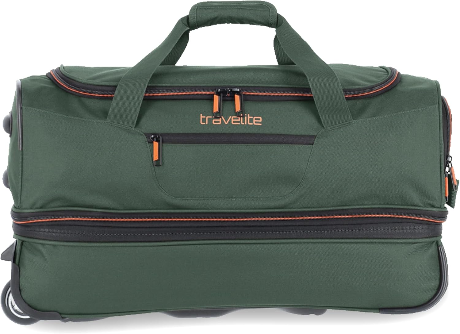Detalle de travelite Travelite Trolley Reisetasche mit Rollen „Basics“ mittelgroß, erweiterbar (55 cm) – 51–64 Liter