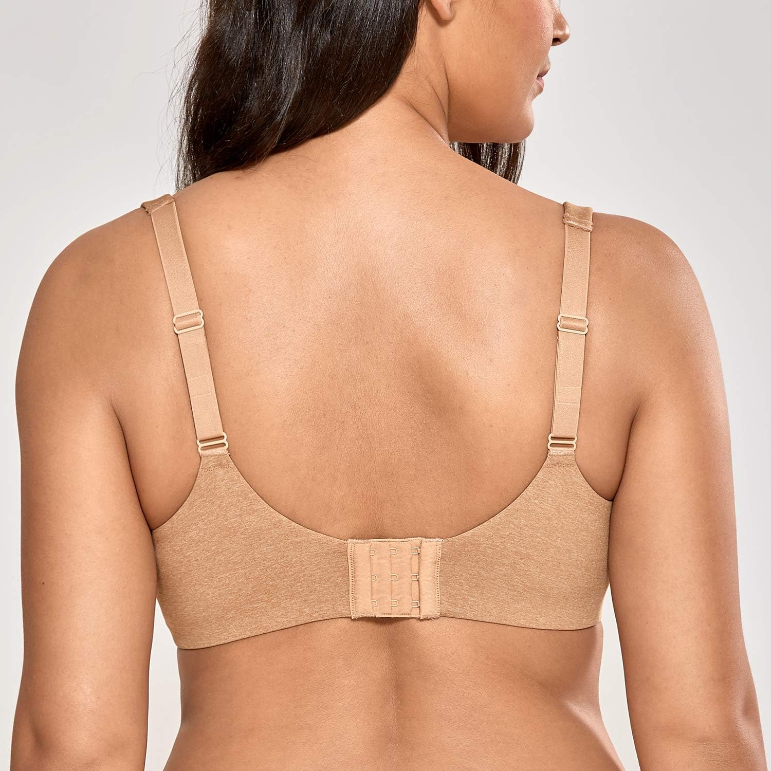 Thumbnail 1 de DELIMIRA Femme Soutien-Gorge Minimiseur Forte Poitrine Invisible Grande Taille avec Armature