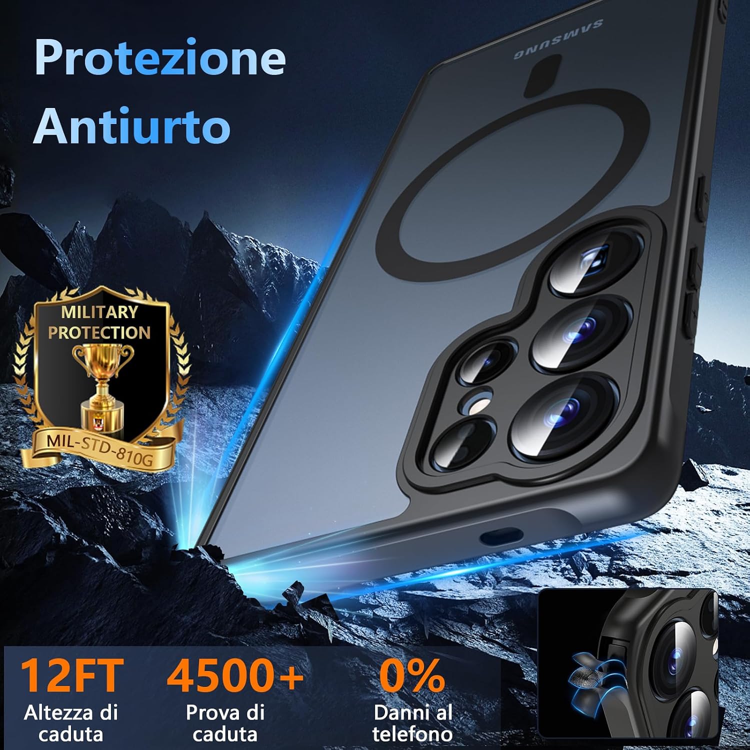 Thumbnail 4 de Funda Magnética para Samsung S25 Ultra 9H