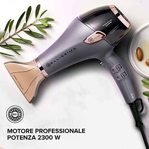 Detalle de Bellissima Imetec Ceramic & Argan Oil – Phon professionale 2300W