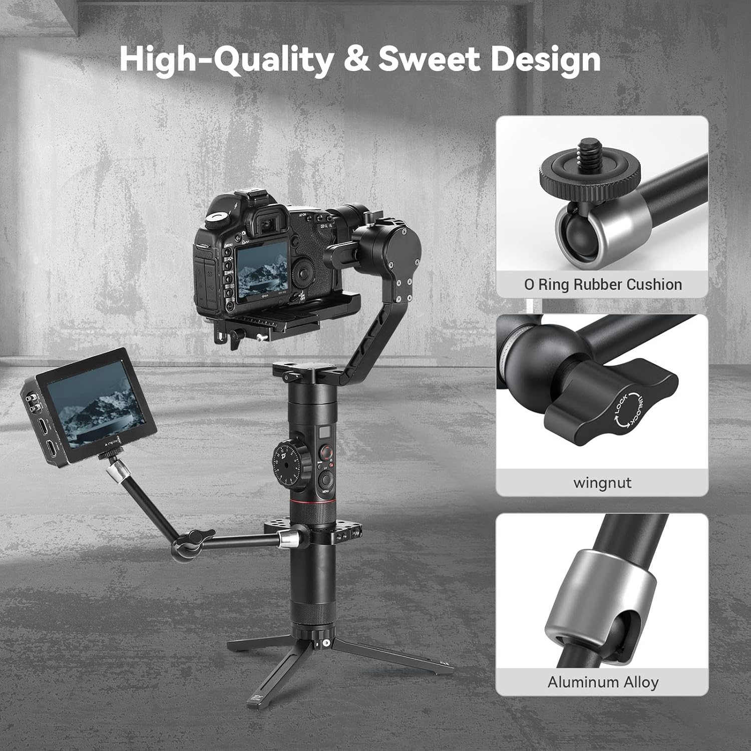 Thumbnail 6 de SMALLRIG 9.8-inch articulating magic arm for monitors 📷