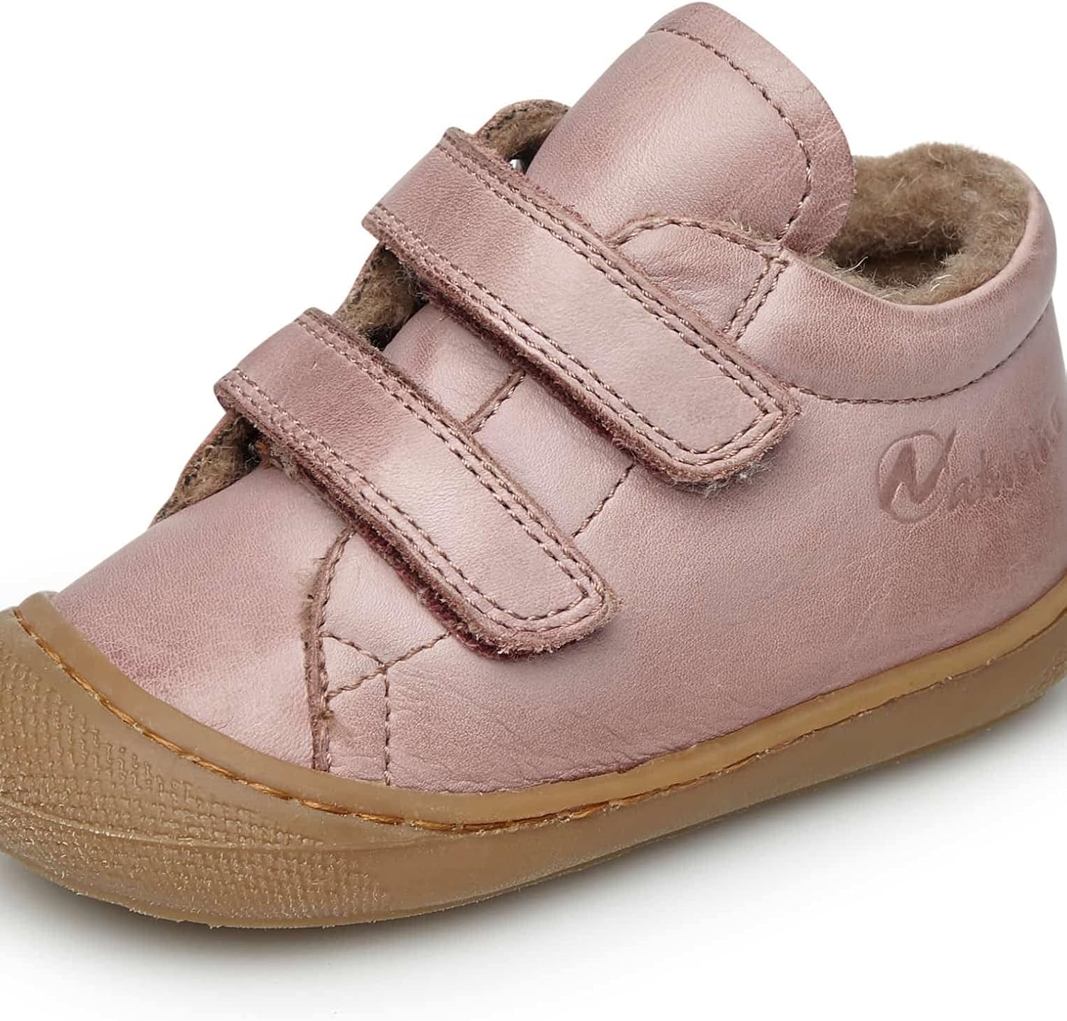Thumbnail 5 de Naturino Cocoon VL-Lauflernschuhe aus Nappaleder mit Wollfutter Altrosa 22