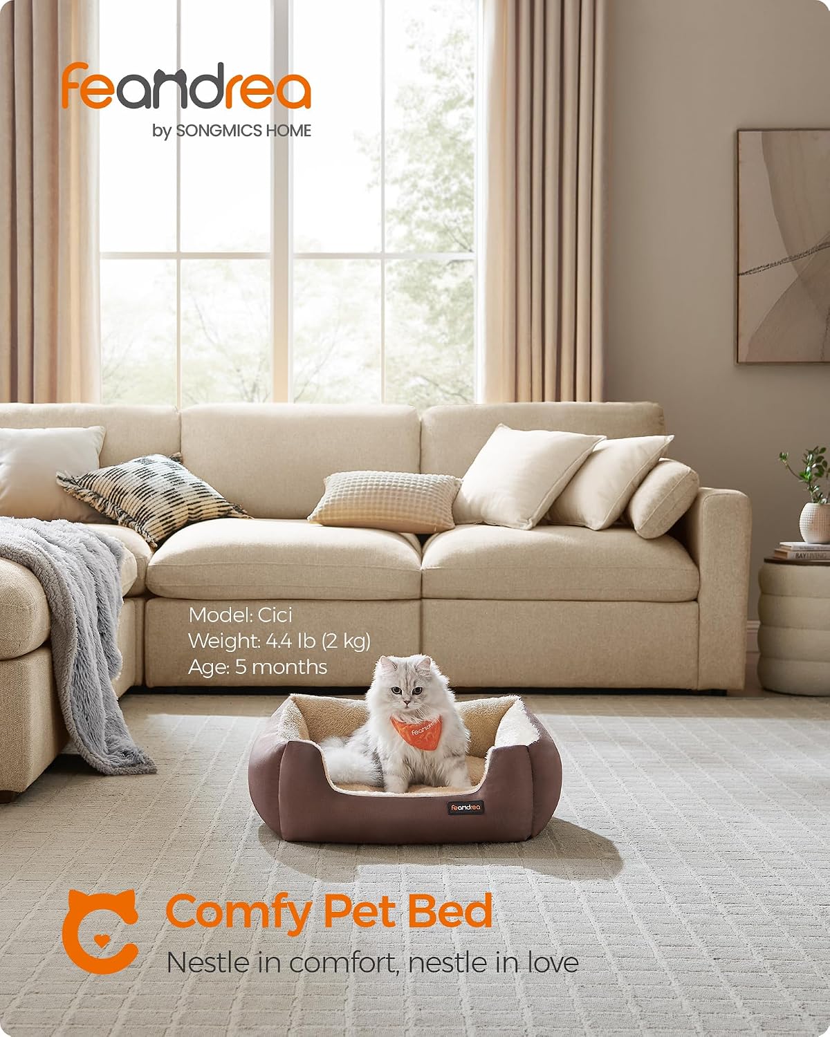 Thumbnail 1 de Feandrea PGW001Z small dog bed 60 cm